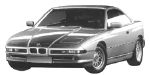 BMW E31 B2545 Fault Code